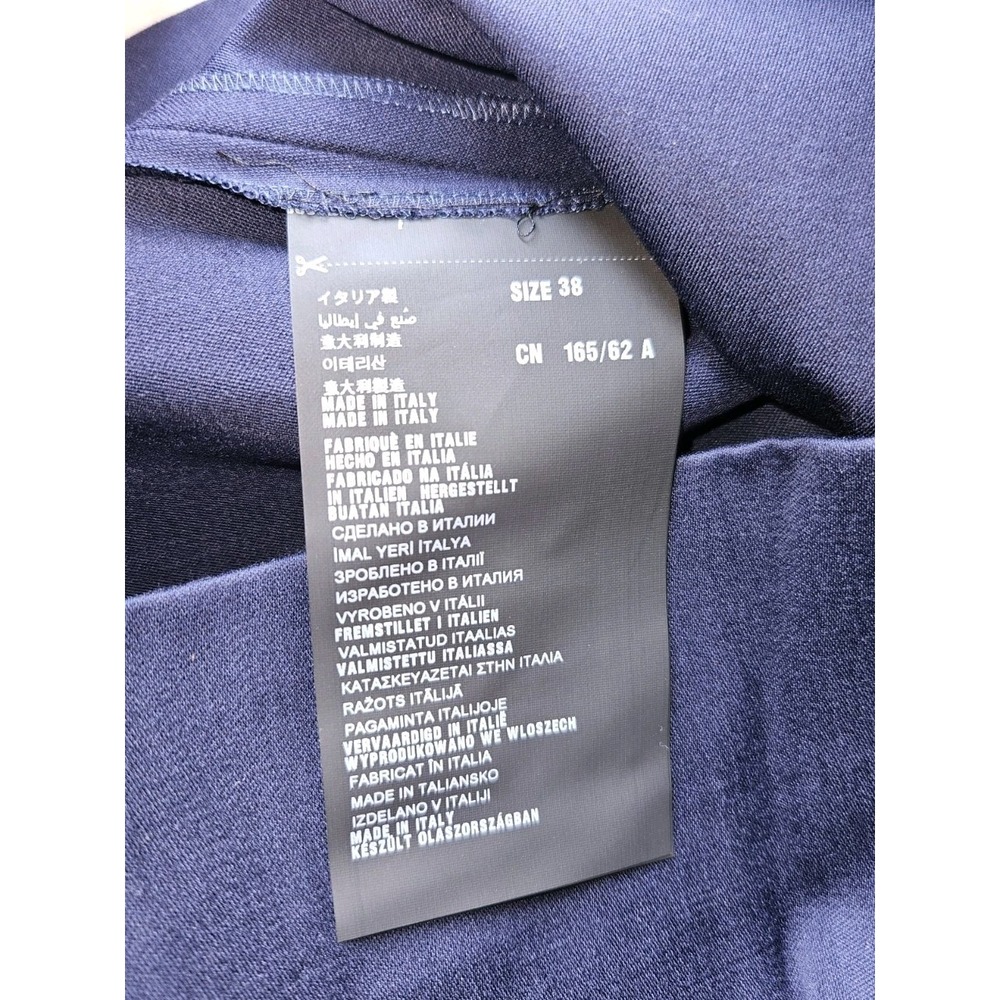 Prada Spring 2015 Pantalone Stitch DETAILS Advertising Campaign In Blue Size 38 - Picture 6 of 10